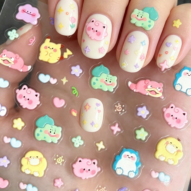 Anime Merchandise Nepal - 2026 new model Pokemon Pikachu Nail