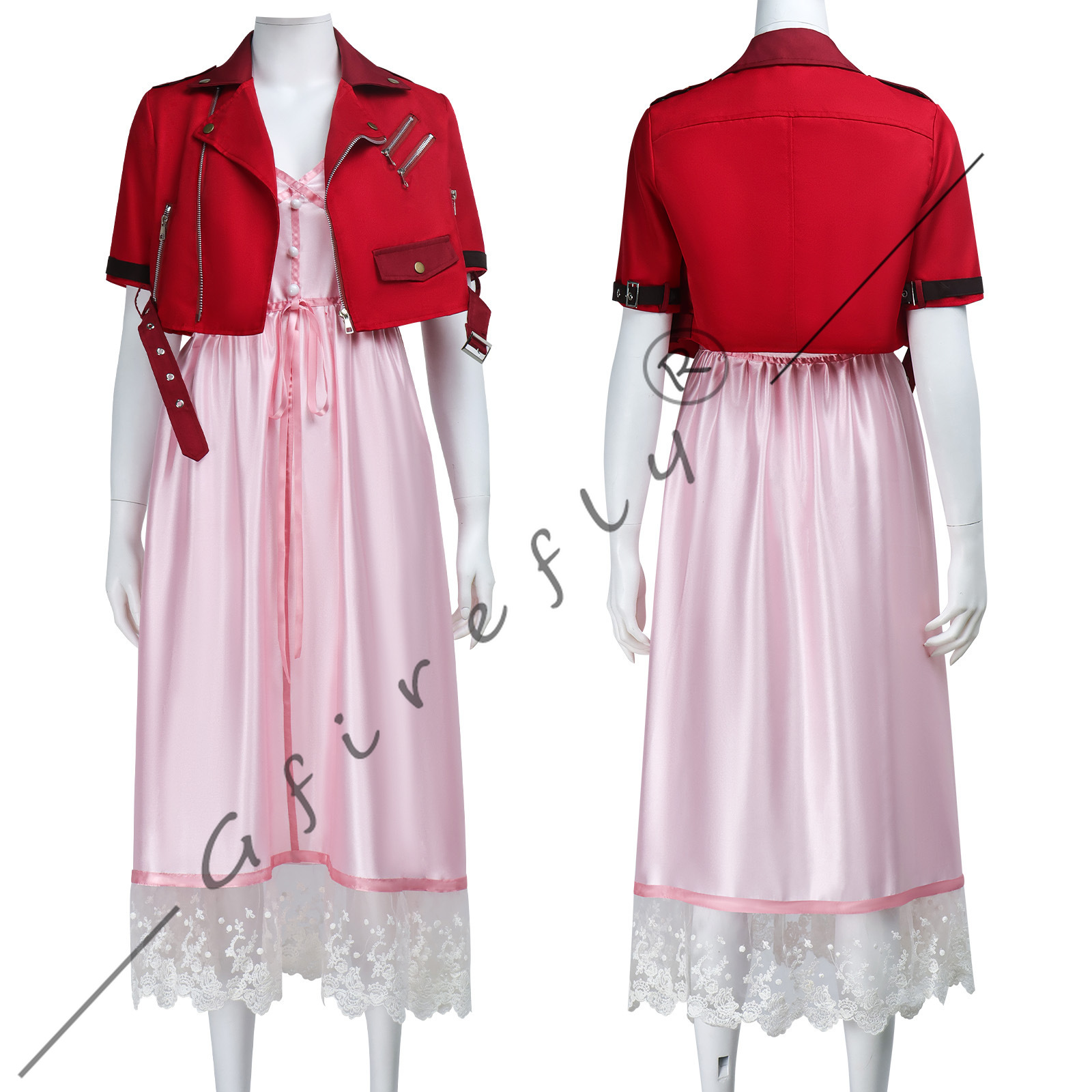 Game Final Fantasy VII Aerith  - Cosplay Wig Colored avis et prix
