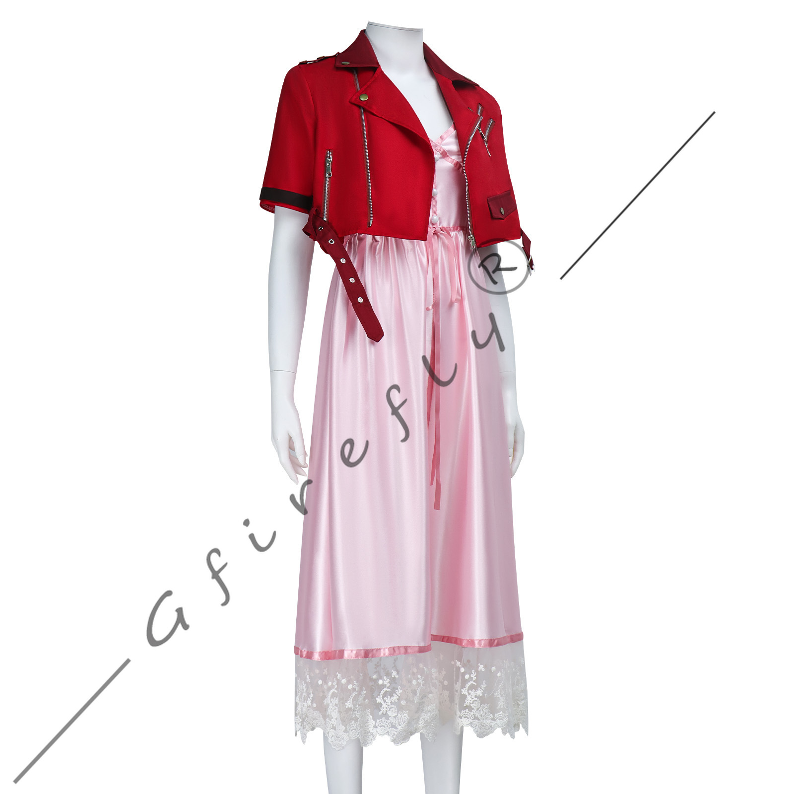 Game Final Fantasy VII Aerith  - Cosplay Wig Colored avis et prix