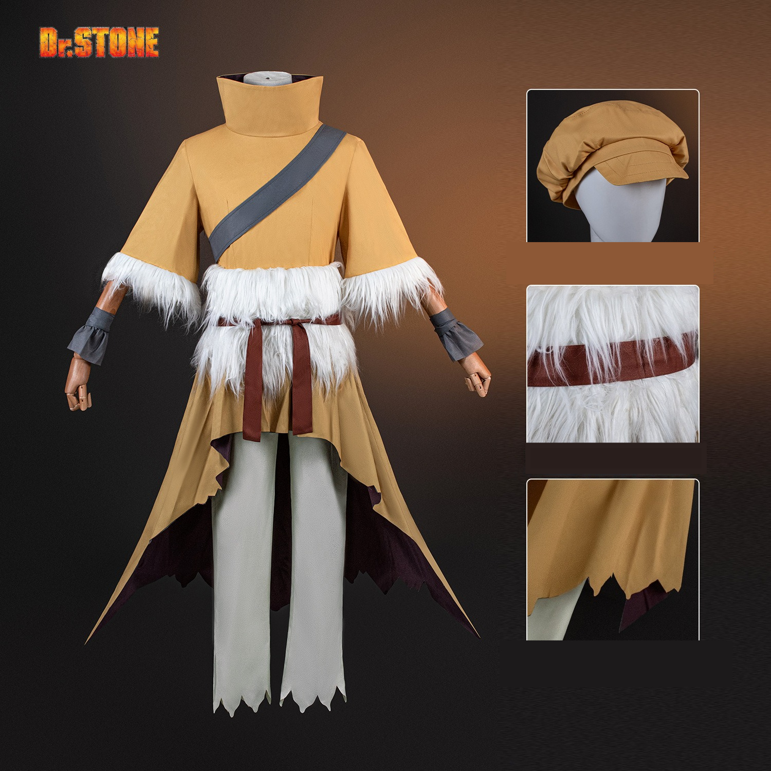 Dr. STONE Cosplay Costume Five - Cosplay Wig Colored avis et prix