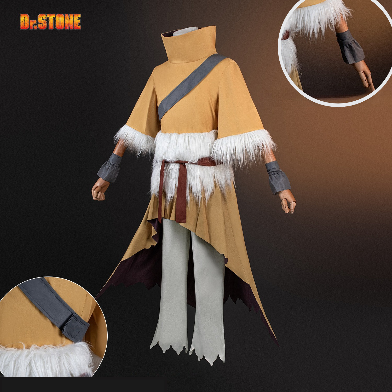 Dr. STONE Cosplay Costume Five - Cosplay Wig Colored avis et prix