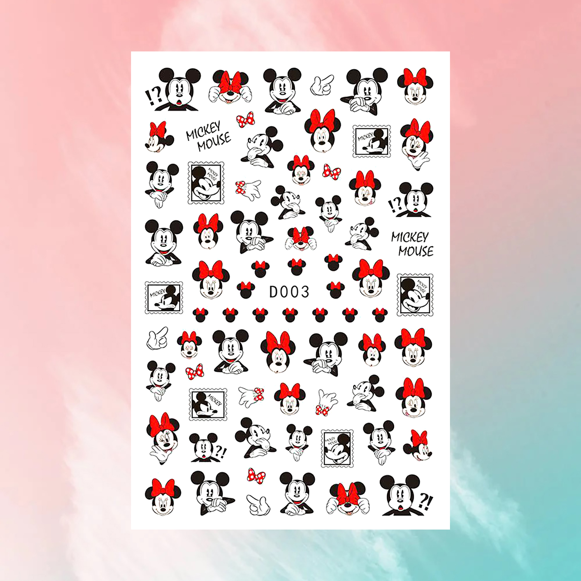 1PCS Disney Cartoon Nail Stick - Anime Merchandise Nepal avis et prix
