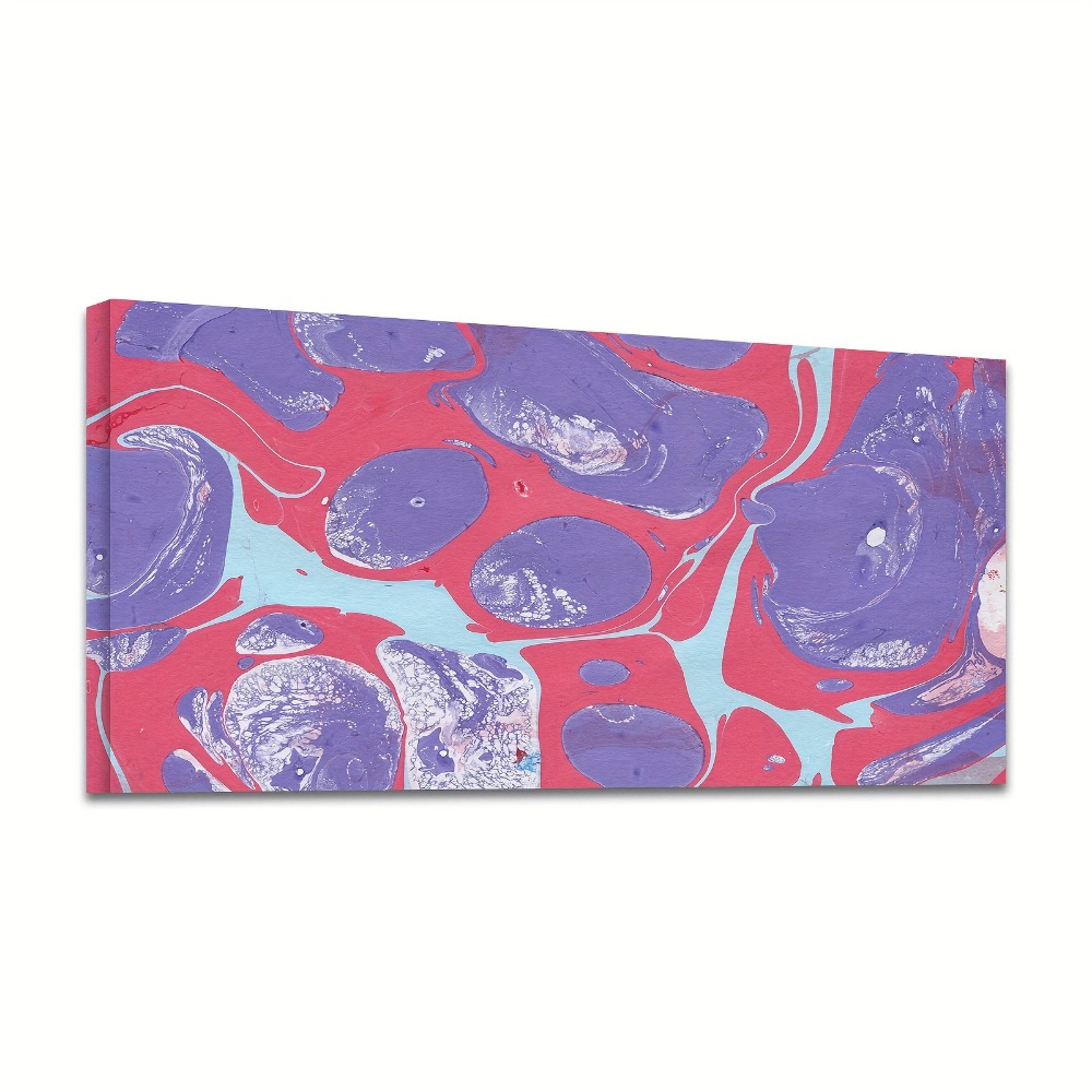Abstract liquid painted oil mu - Art Print Framed avis et prix