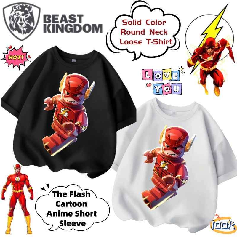 New BeastKingdom The Flash Cre - Anime Merchandise Shirt avis et prix