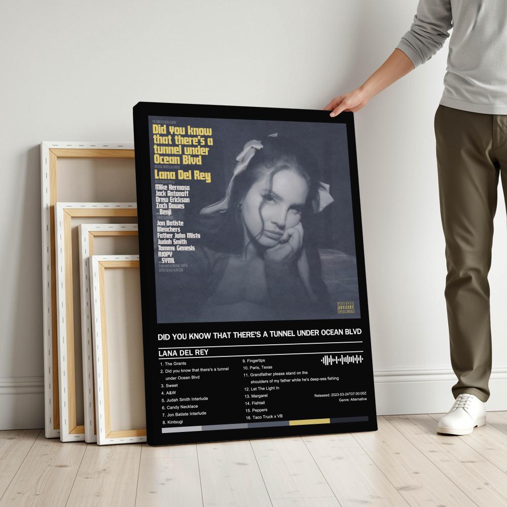 Lana D-Del R-Rey Painting Call - Art Print Framed avis et prix