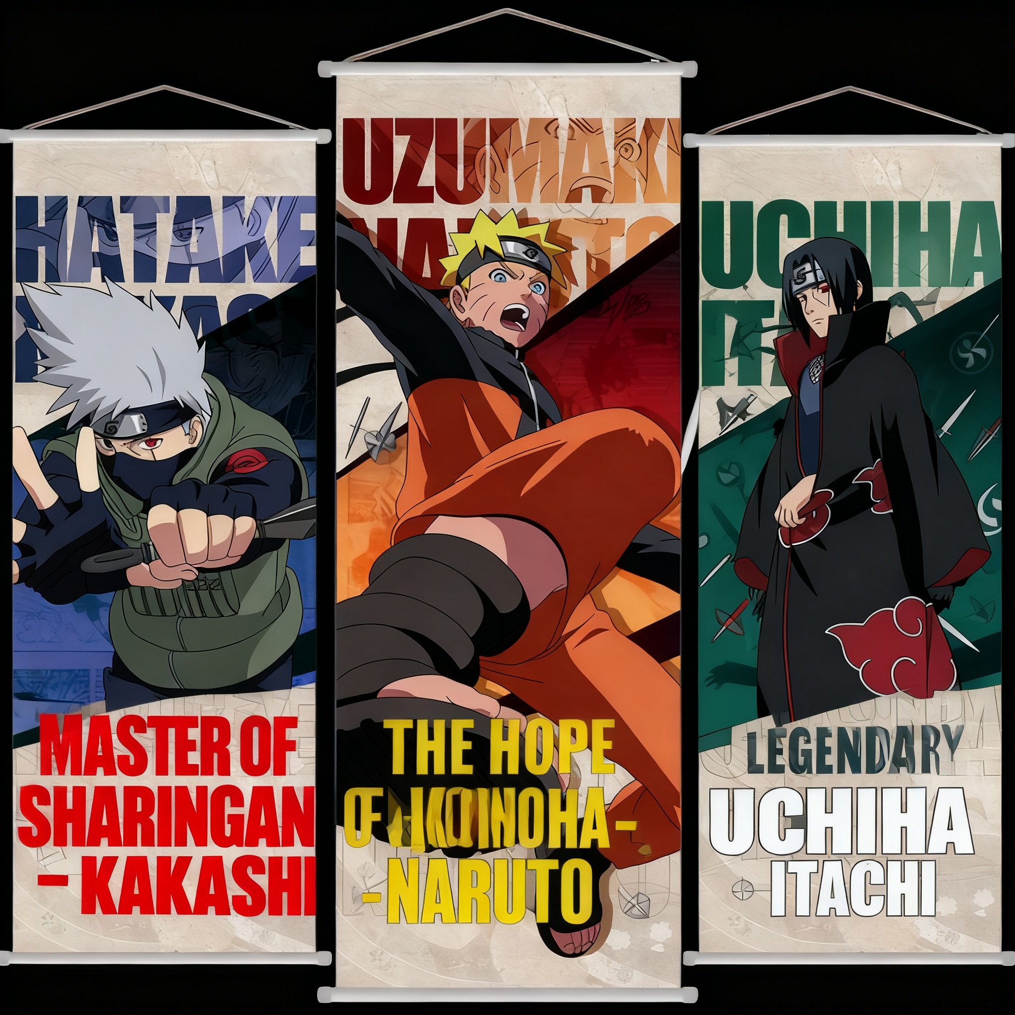 Naruto Anime Wall Hanging Scro - Anime Merchandise Japan avis et prix