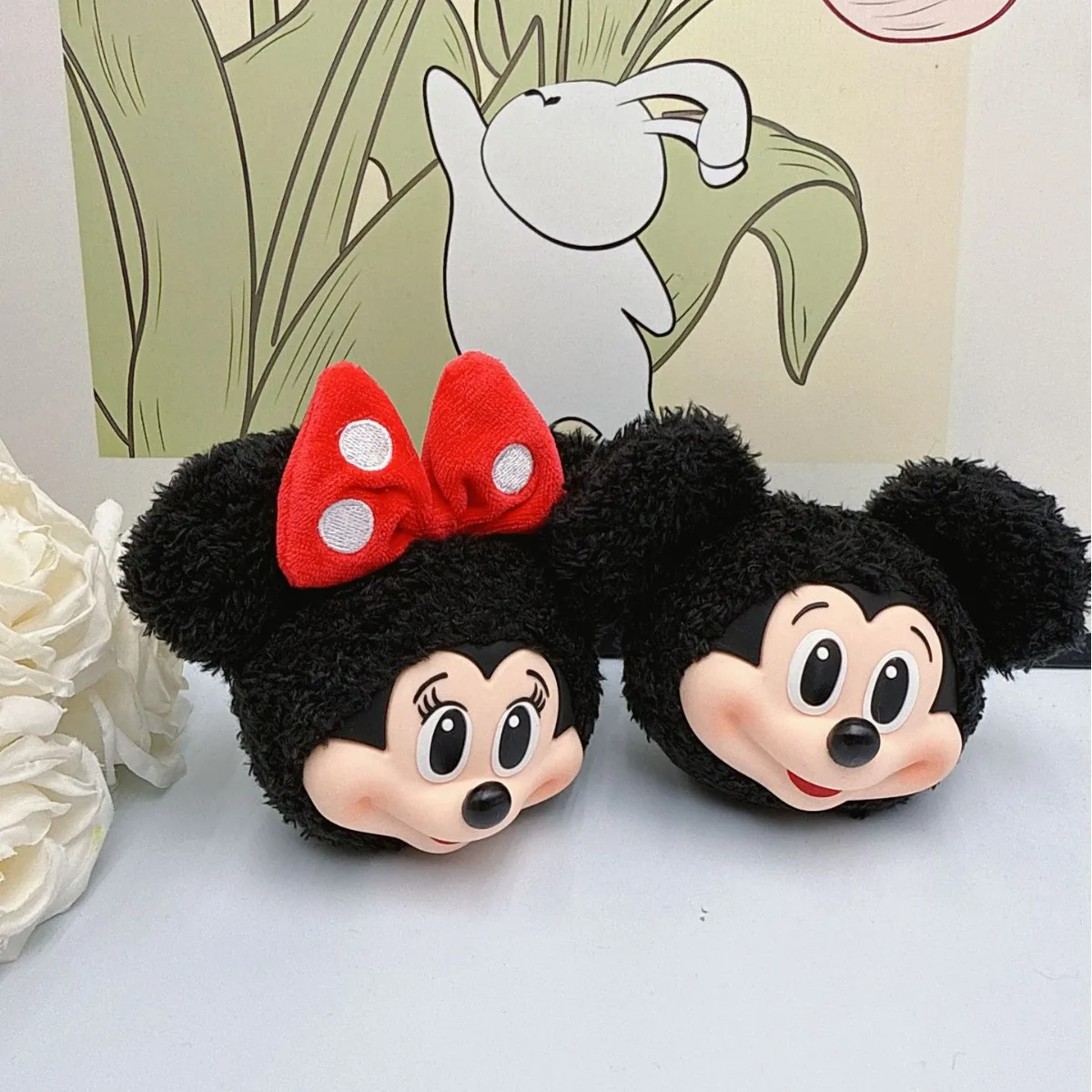Mickey Minnie Plush Doll Keych - Original Anime Merchandise avis et prix