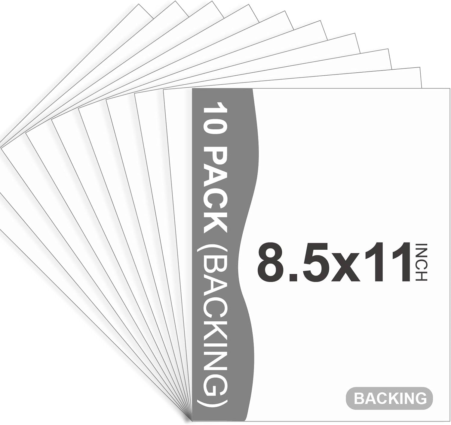 10 Pack Uncut White Backing Bo - Art Print Framed avis et prix
