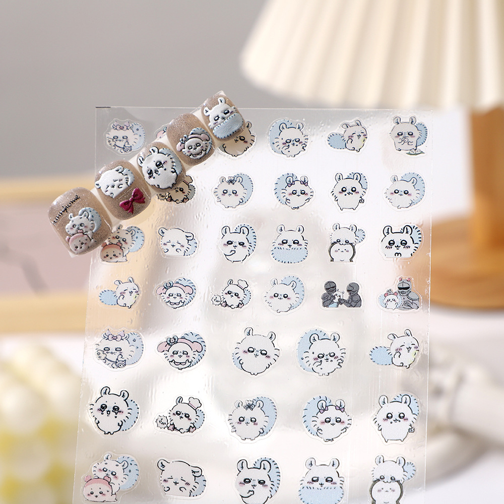 jiyi Japanese Nail Art Sticker - Anime Merchandise Nepal avis et prix