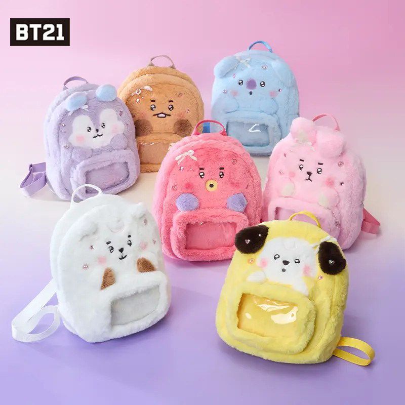 BT21 cartoon cute plush doll b - Original Anime Merchandise avis et prix