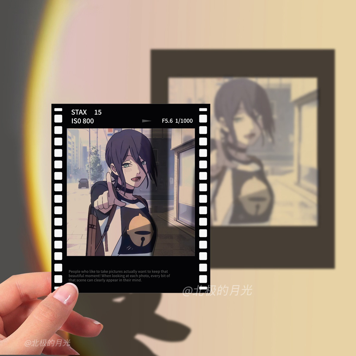 Chainsaw Man Reze Arc Polaroid - Anime Merchandise Japan avis et prix
