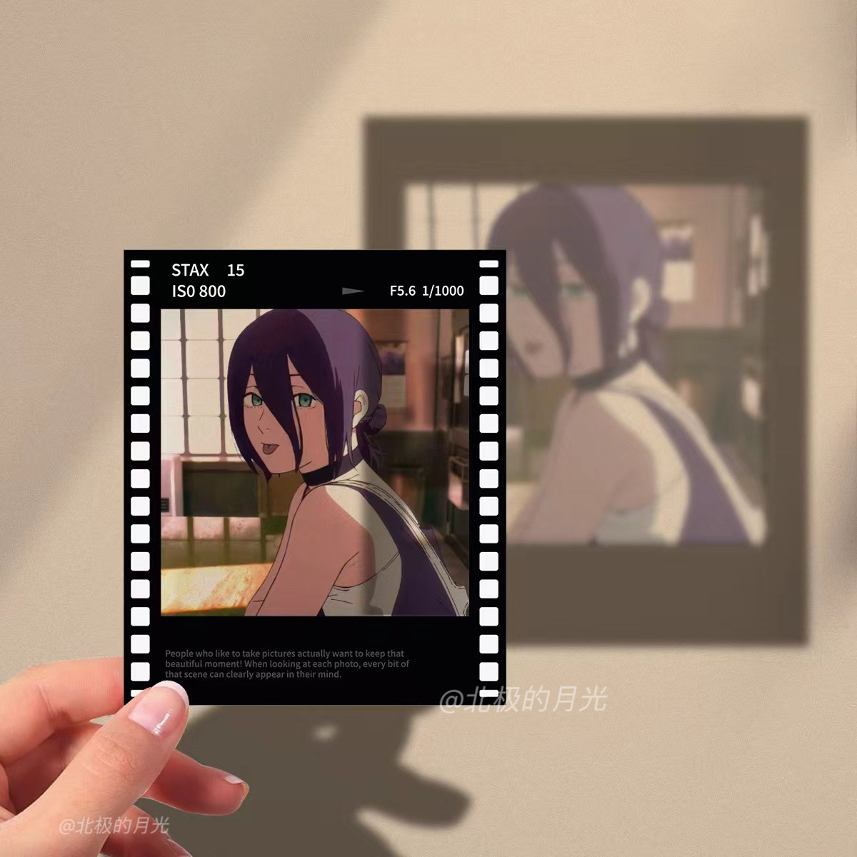 Chainsaw Man Reze Arc Polaroid - Anime Merchandise Japan avis et prix