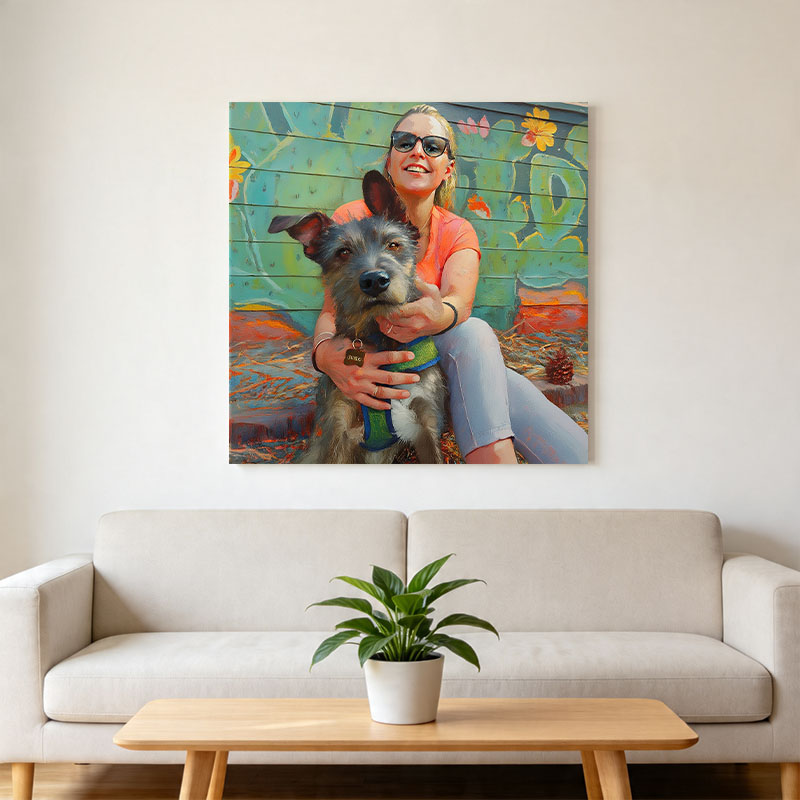Upload Your Image for Canvas W - Art Print Framed avis et prix