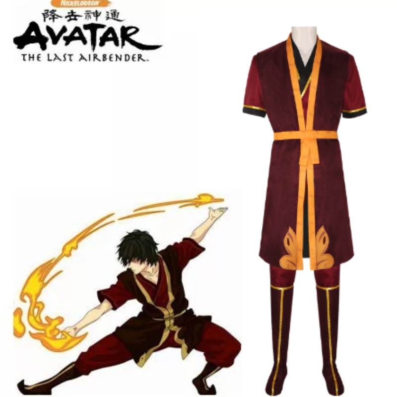 Zuko Cosplay Costume Avatar Th - Cosplay Wig Colored avis et prix