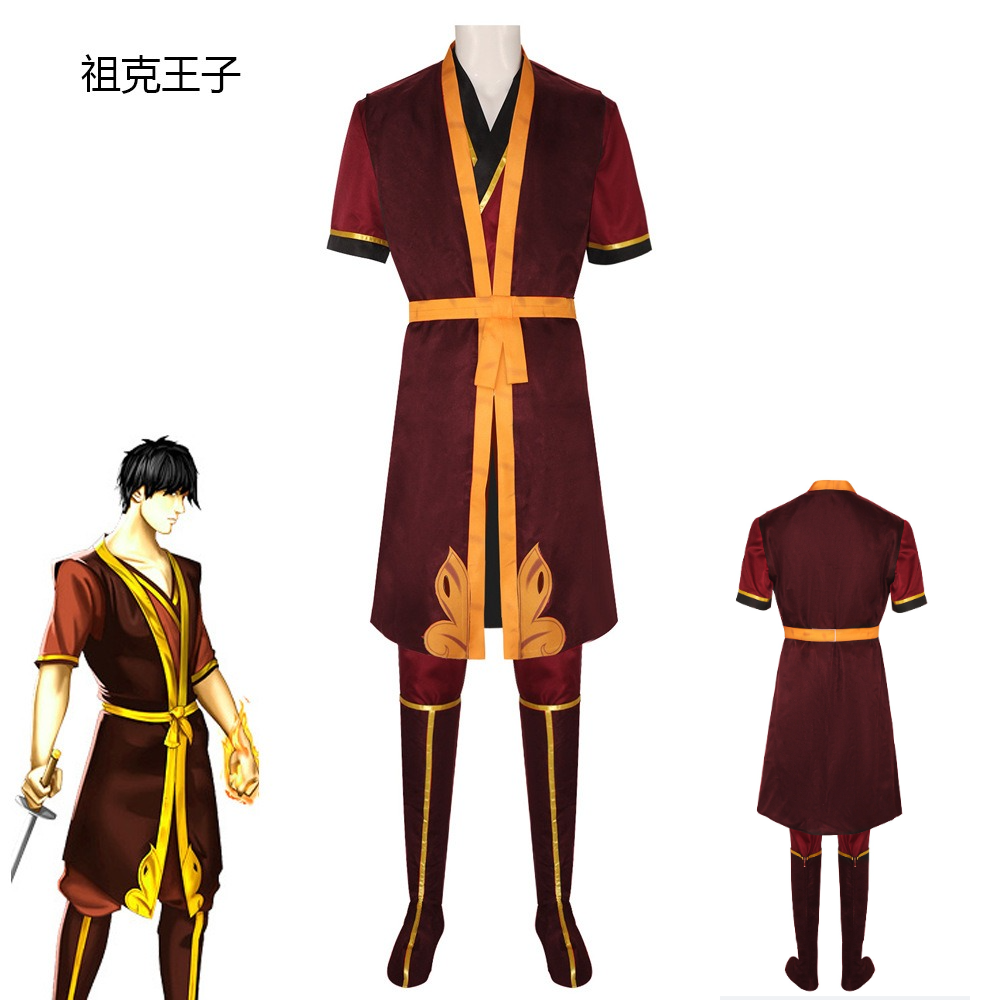 Zuko Cosplay Costume Avatar Th - Cosplay Wig Colored avis et prix