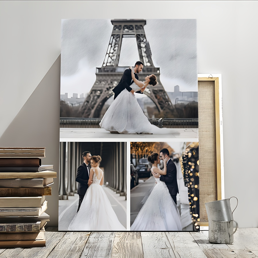 2D flat-1pc Framed Canvas Canv - Art Print Framed avis et prix