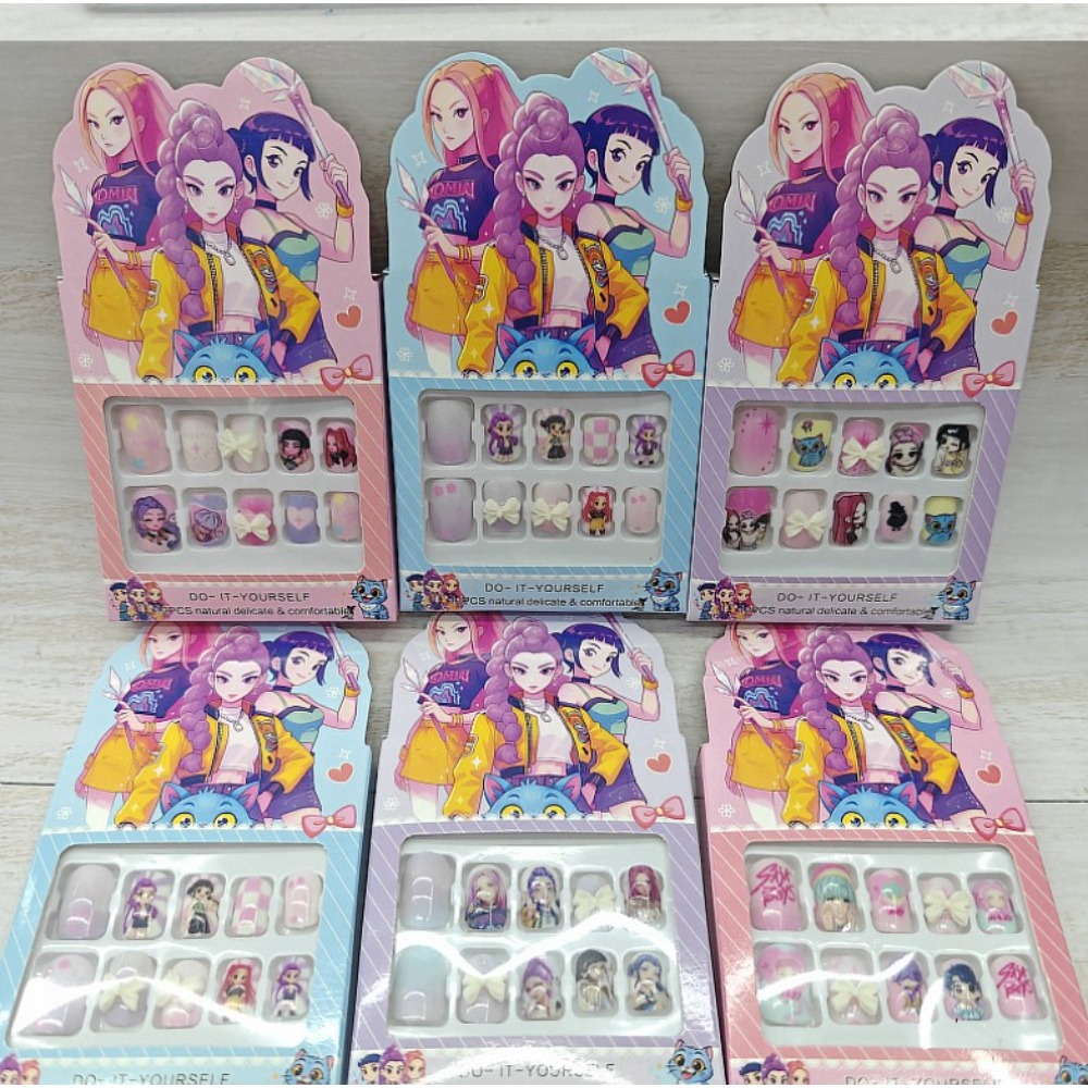 6pcs New Hot Children's Nail S - Anime Merchandise Nepal avis et prix