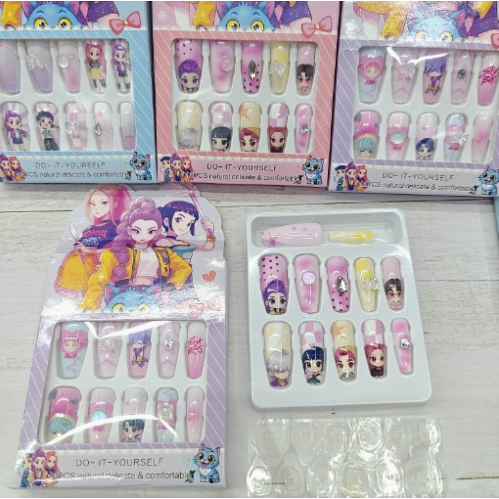 6pcs New Hot Children's Nail S - Anime Merchandise Nepal avis et prix