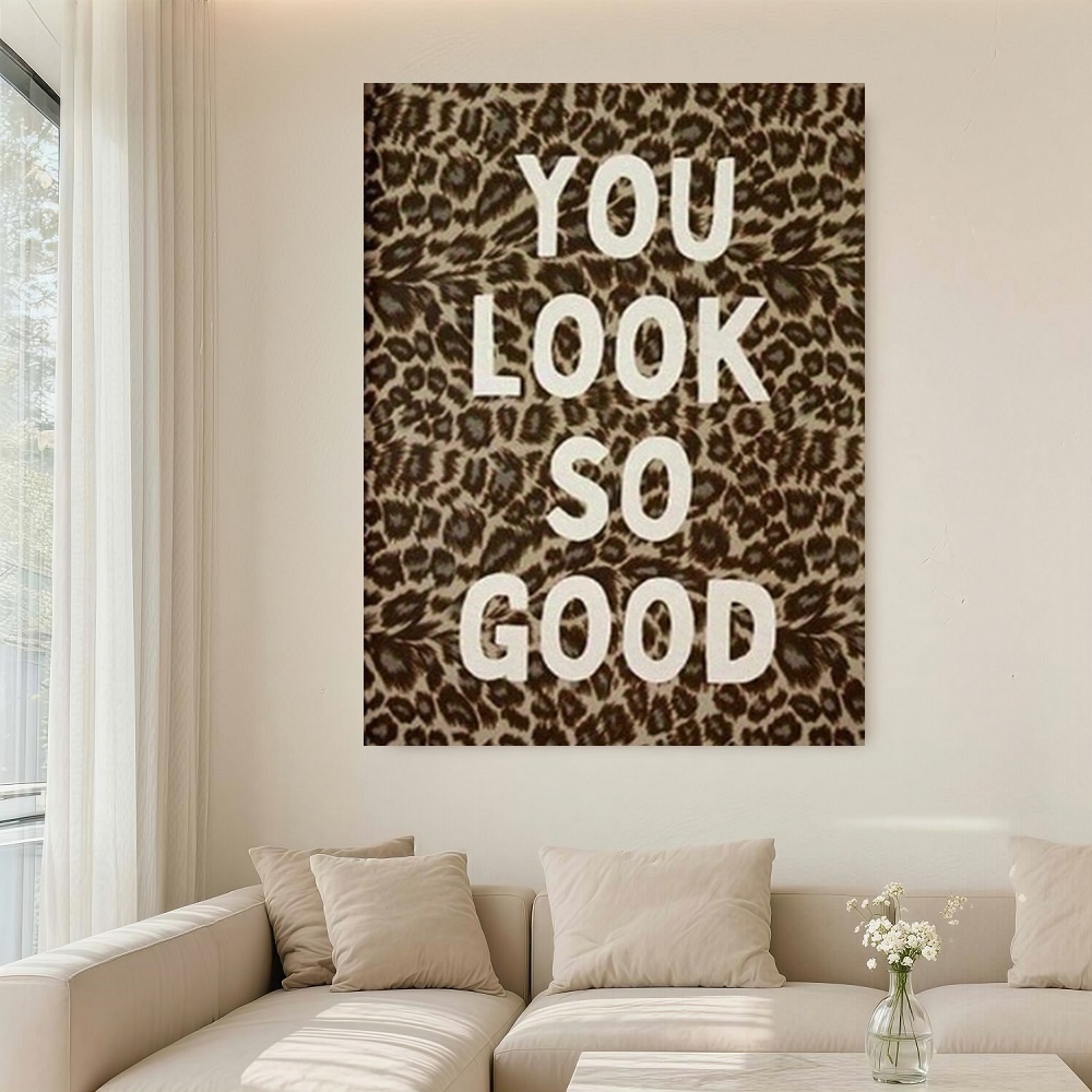 Framed Canvas Poster Print Wal - Art Print Framed avis et prix