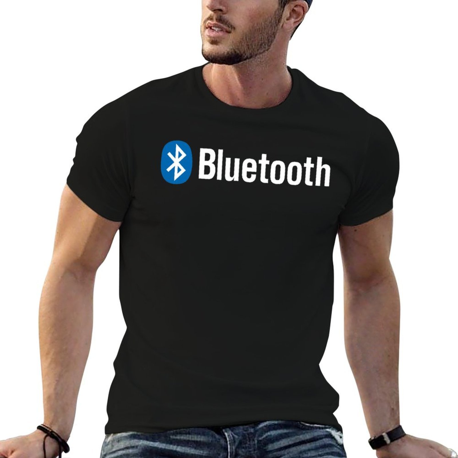 Bluetooth logo merchandise T-S - Anime Merchandise Shirt avis et prix