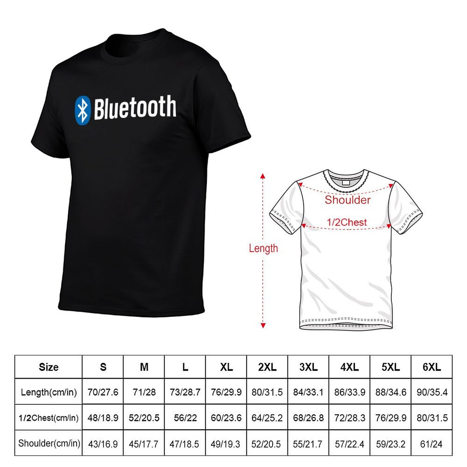Bluetooth logo merchandise T-S - Anime Merchandise Shirt avis et prix