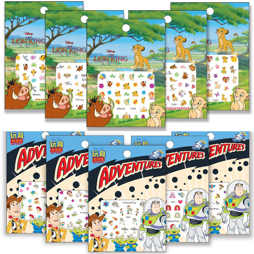 5PCS Disney Cartoon Nail Stick - Anime Merchandise Nepal avis et prix