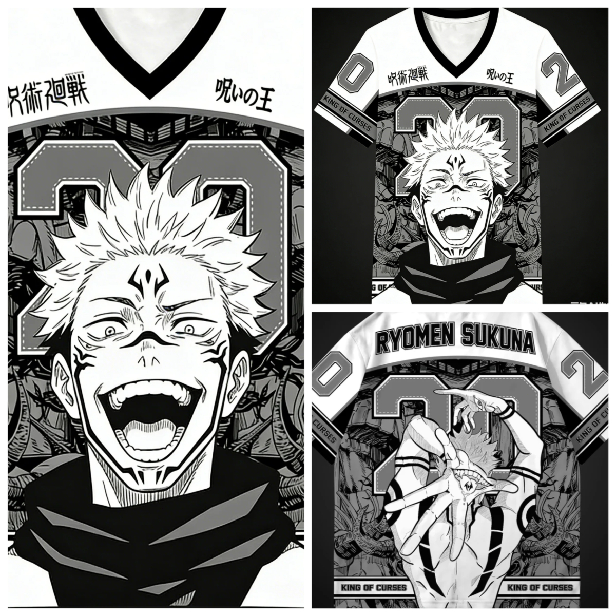 Latest Jujutsu Kaisen Jerseys  - Anime Merchandise Shirt avis et prix