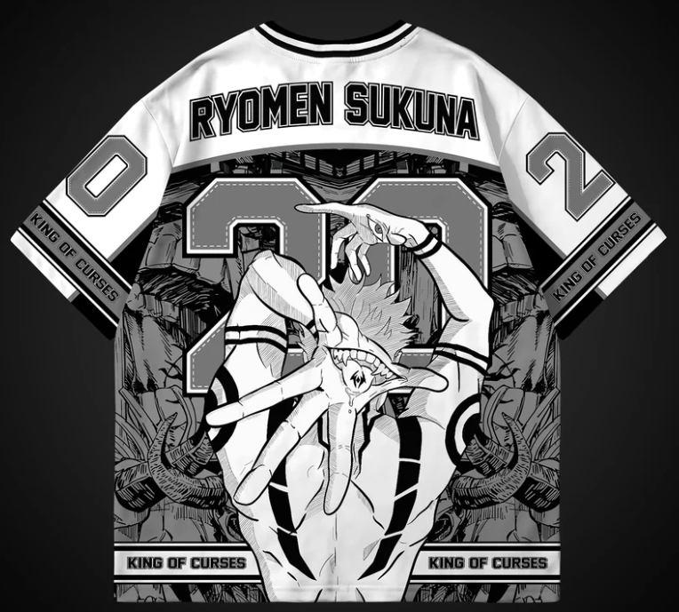 Latest Jujutsu Kaisen Jerseys  - Anime Merchandise Shirt avis et prix