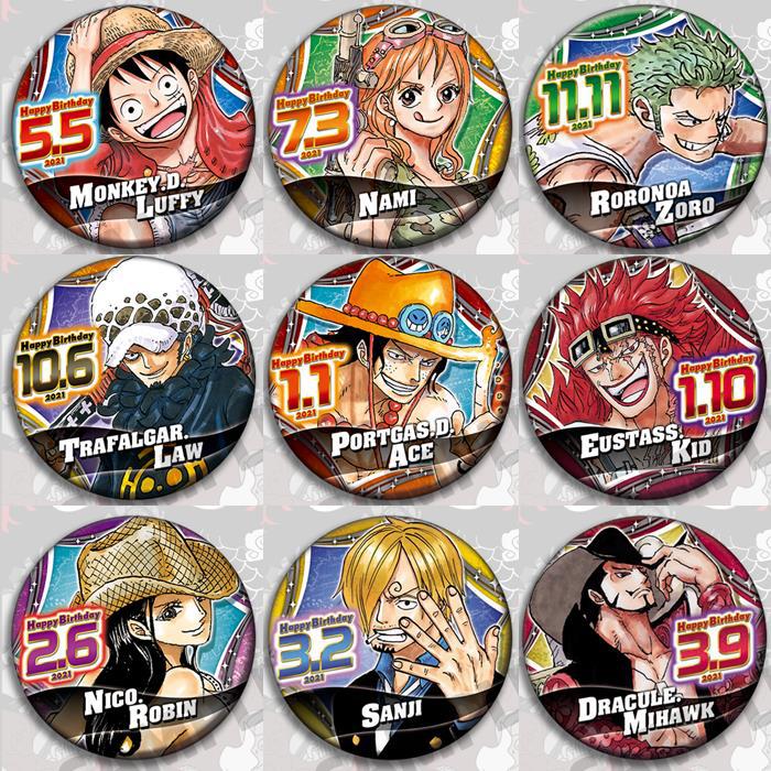 One Piece Anime Badge Pin Set  - Anime Merchandise China avis et prix